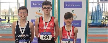 Junior stars top podium at Irish Life AAI National Juvenile Indoor Championships!