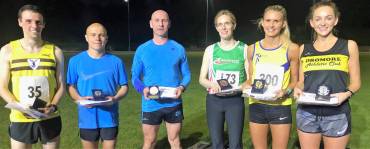 James Trainor and Jessica Craig record fastest times of the night at NiRunning Mile 2018!