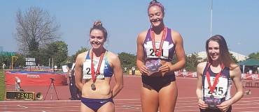 National junior record and BUCS success for local athletes…