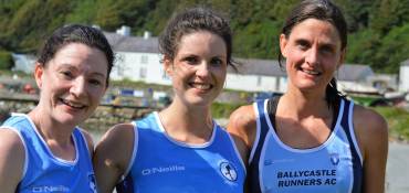 Neill Weir, Claire Tonry, Peter Fleming & Erica Calder win at record break Rathlin Run 2018!
