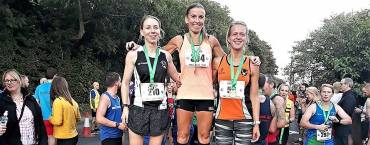 Oisin Gallen and Cathy McCourt secure top honours at Mallusk Harriers 5 mile Road Race!