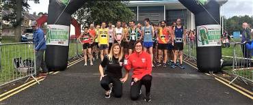Stephen Scullion and Pauline Thom secure victory at Larne 10k road race!