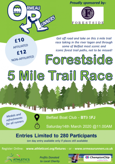 Forestside 5 Mile Trail Race