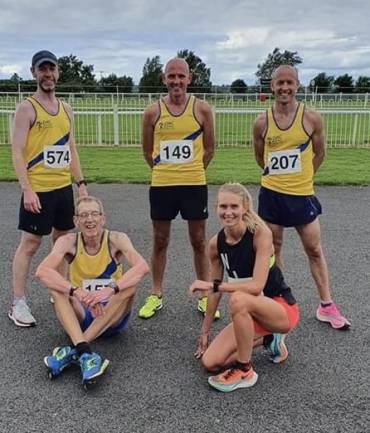 Athletes in the Running at Down Royal Races