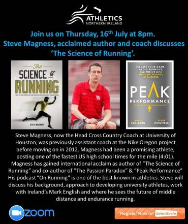 The Science of Running, hosted by Athletics NI