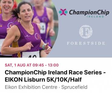 Championchip Ireland Race Series – EIKON Lisburn 5k/10k/Half