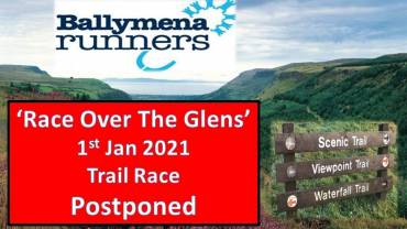 Race Over The Glens Trail Race Postponed